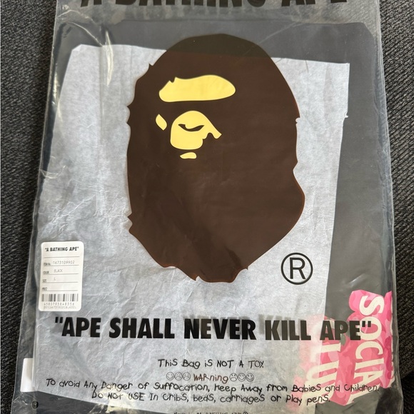 BAPE X ASSC TEE #2 M New with tags size Large - Picture 3 of 7
